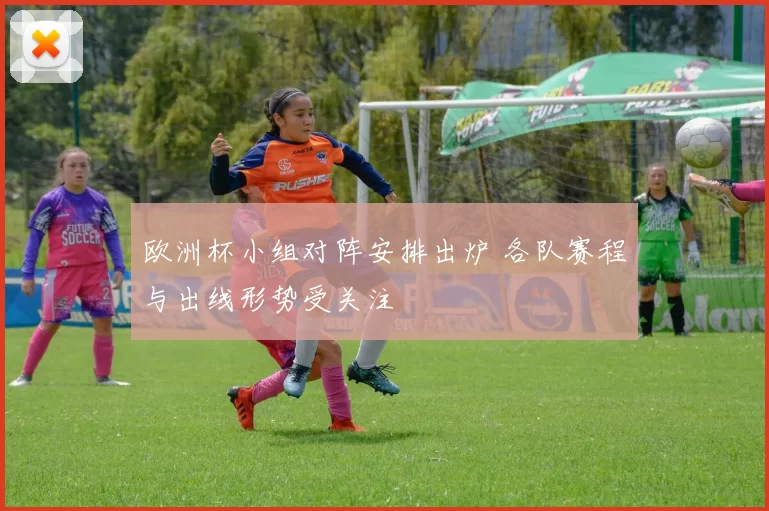 欧洲杯小组对阵安排出炉 各队赛程与出线形势受关注